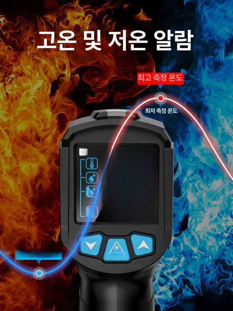적외선 산업용 테스터 측정기 디지털 고정밀 필름 전압 표면 비접촉 감지 레이저 휴대용 - 상세 이미지 4