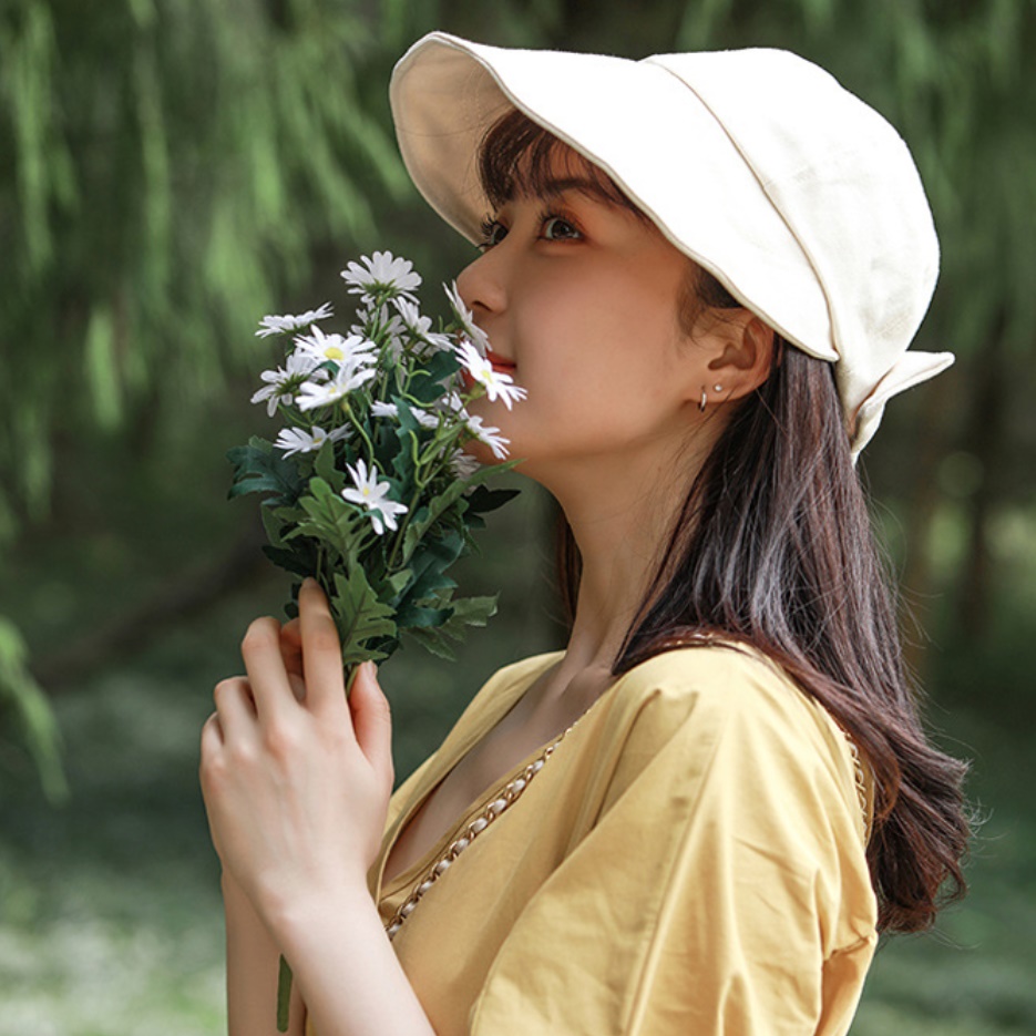여자 골프용 모자 와이드앵글모자 여성 여름 골프 모자