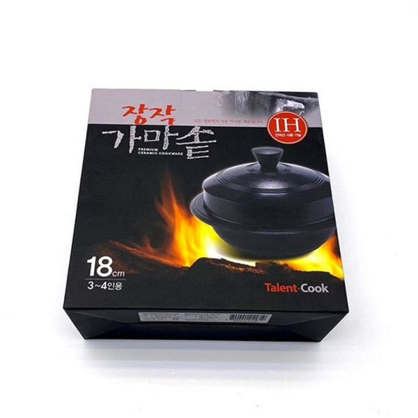 캠핑용 주물 가마솥 무쇠 ih 가마솥 알루미늄 가정용 - 상품 이미지
