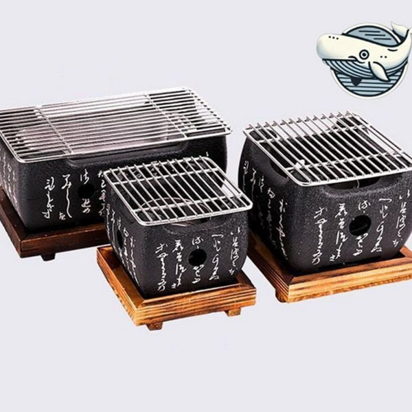 휴대용 개인 화로 테이블 화로 바베큐 숯불 석쇠 - 상품 이미지