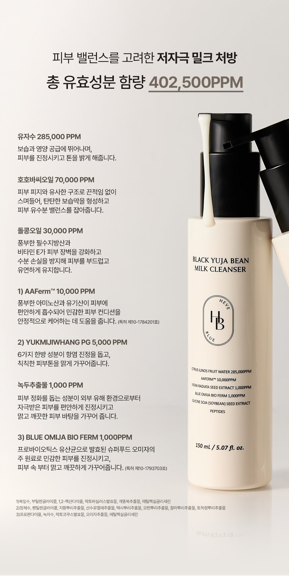 korean yuzu milk cleanser