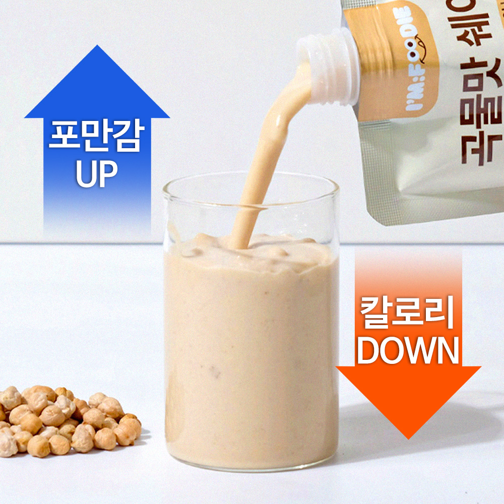 아임푸디 맛있는 단백질 쉐이크 파우치 고단백 저당 프로틴 단백질보충제 곡물맛, 45g, 7개 이미지 8