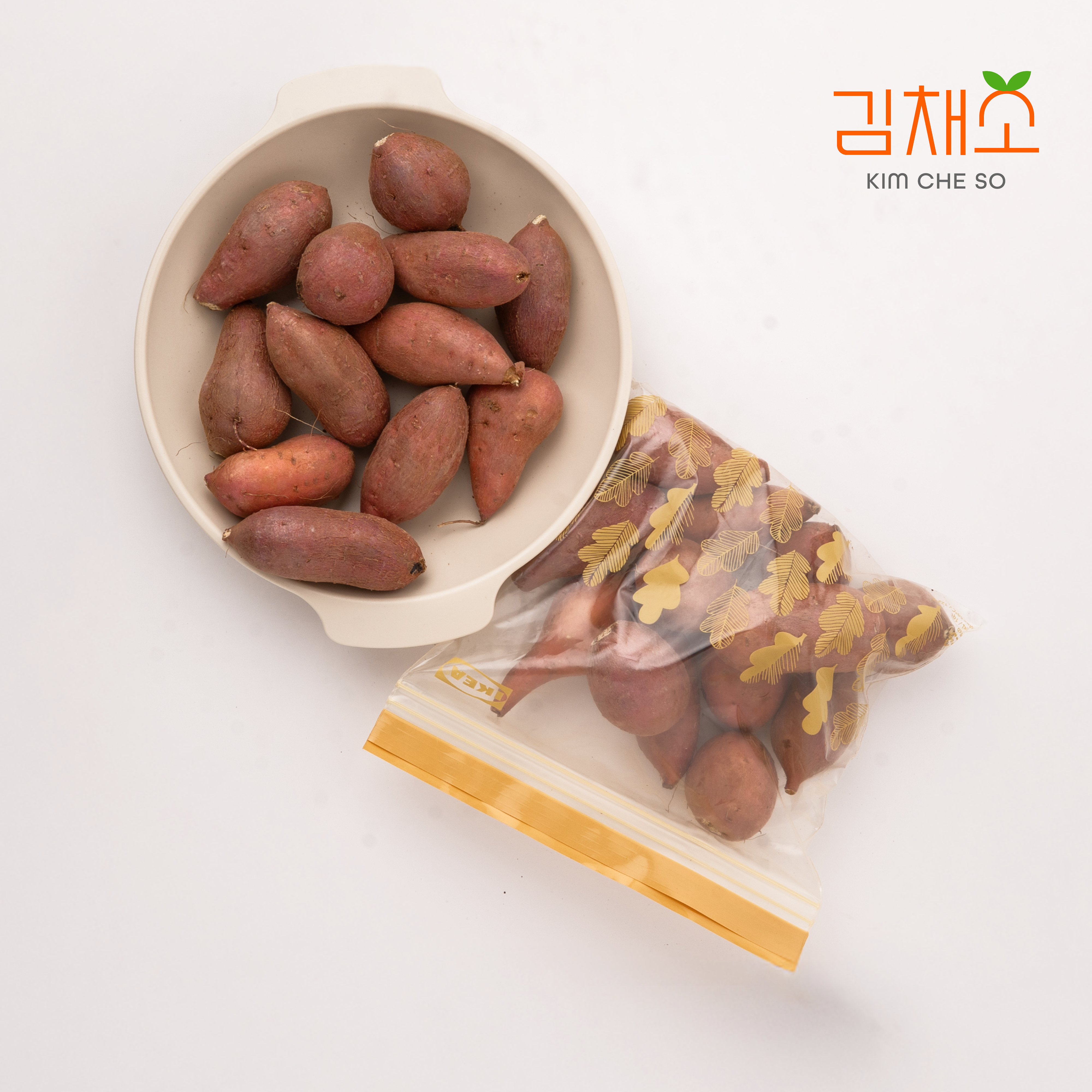 김채소 산지직송 국내산 달콤촉촉 부드러운 꿀밤고구마 한입, 1kg, 1개 - 상세 이미지 2