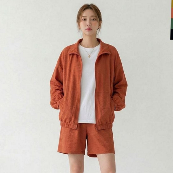여름 여자쿨 바람막이 자켓 여성 바람막이 - 상품 이미지