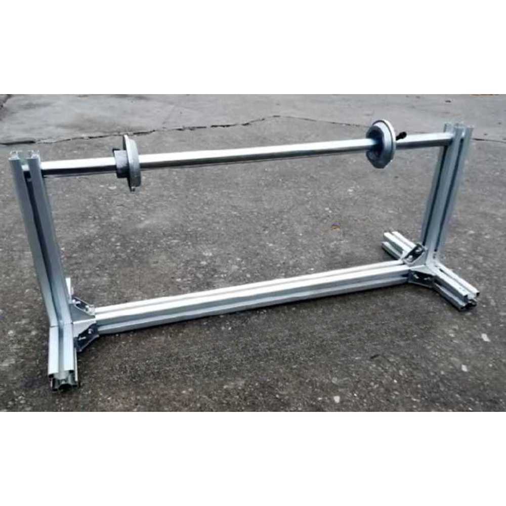 원단 거치대 이동식 알루미늄 필름 걸이형 풀림 랙 750mm - 상품 이미지