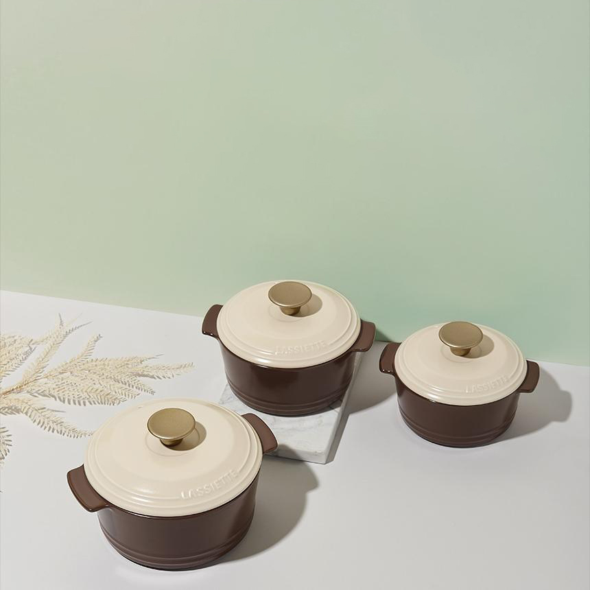 세라믹 내열 무균열 뚝배기 특허 직화 냄비 골드에디션 14cm - 상세 이미지 5