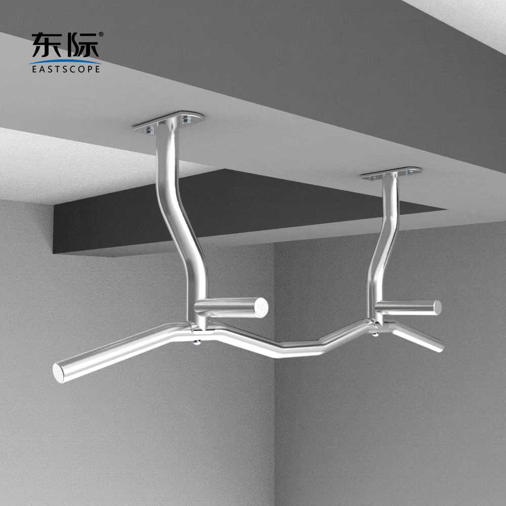 천장 턱걸이바 풀업바 스테인리스 가정용 등운동 도구 직선봉 - 상세 이미지 2