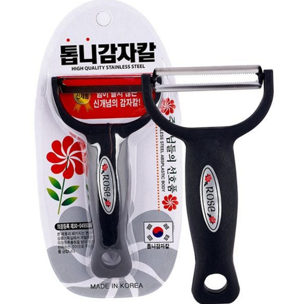 슬라이스 톱니 감자 칼 야채칼 스테인레스 감자 칼 주방용 필러 - 상품 이미지