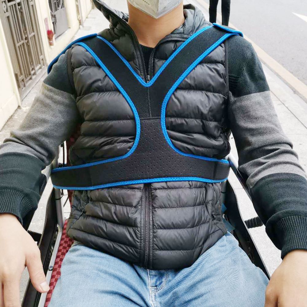 휠체어 안전벨트 환자 노인 몸고정 안전띠 낙상방지 벨트 - 상세 이미지 2