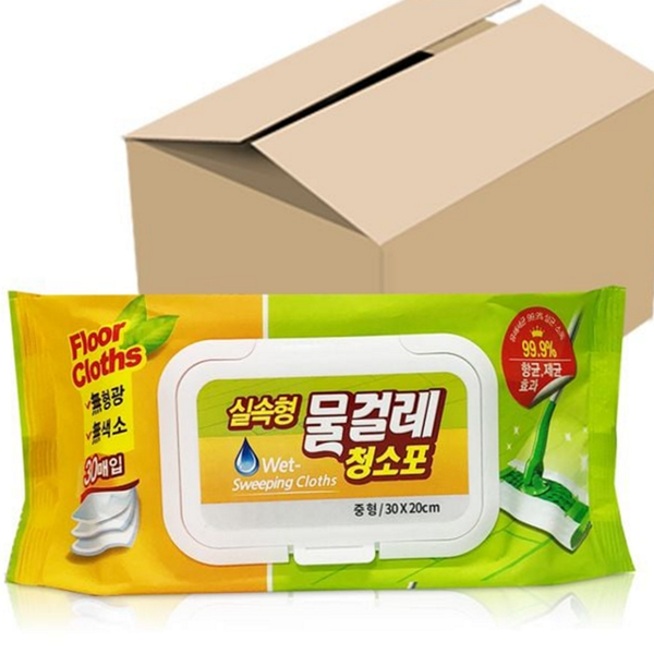 다용도 물걸레 청소포 습식 일회용 물걸레 마루 바닥 - 상품 이미지