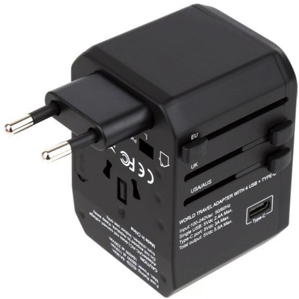 해외 멀티 충전기 플러그 여행용 충전기 어댑터 USB - 상품 이미지