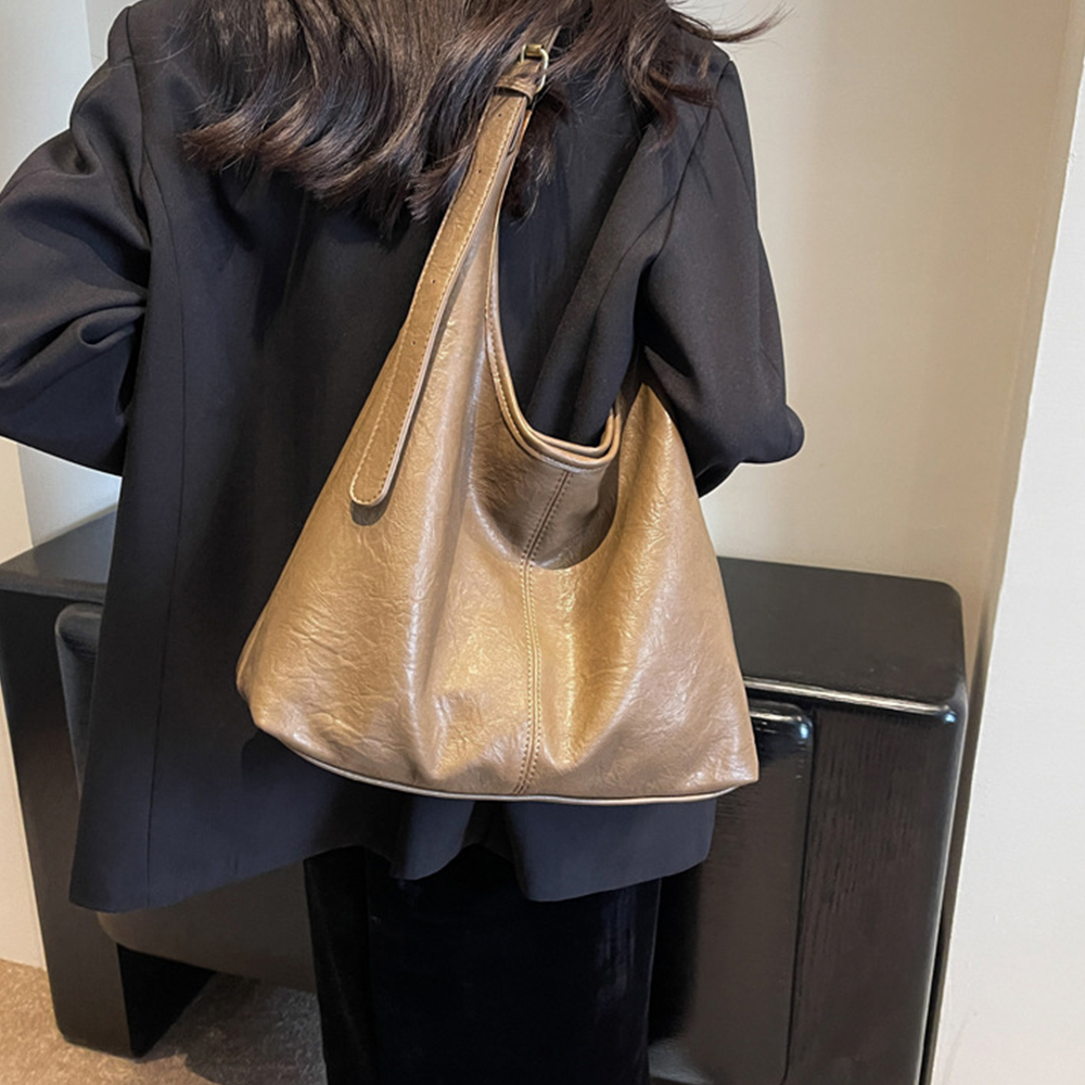 무에르 호보 숄더백 가벼운 직장인 대학생 보부상 데일리백 - 상세 이미지 2