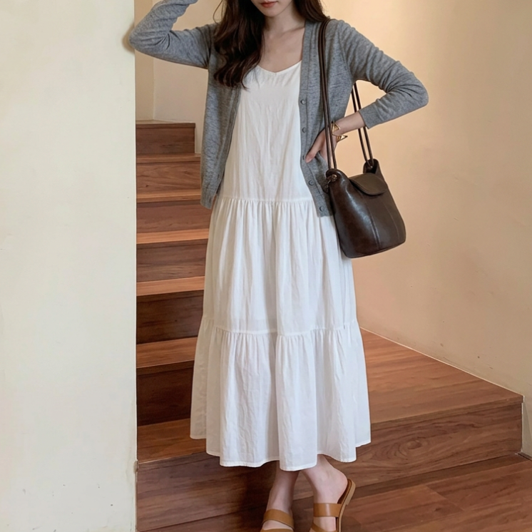 제이바바 여성 미니 가죽 크로스백 데일리 버킷 가방 다크커피 - 상세 이미지 3