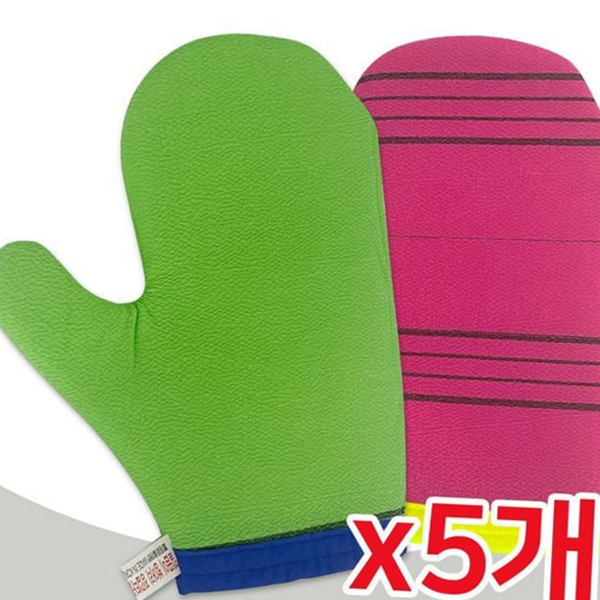 성인 때밀이 장갑 목욕 벙어리 때밀이 각질 제거 용품 - 상품 이미지