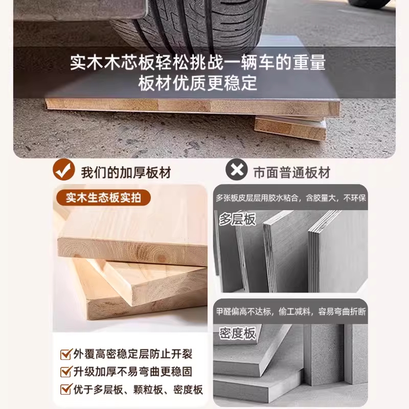 침대 옆 협탁 사이드 탁자 거실 테이블 원목 선반 이미지 6