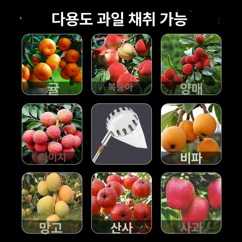 수거 호두 따기 고지대 적과기 귀농 줍는 열매적과봉 수확 감 매실 밤 열매 필수품 도구 - 상세 이미지 2