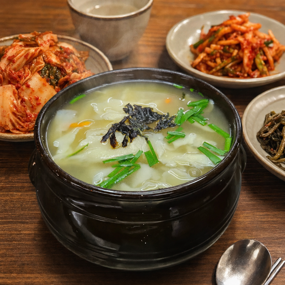 멸치수제비 2인분 멸치육수 밀키트 혼밥 집밥 캠핑요리 술안주 더수제비 - 상세 이미지 2