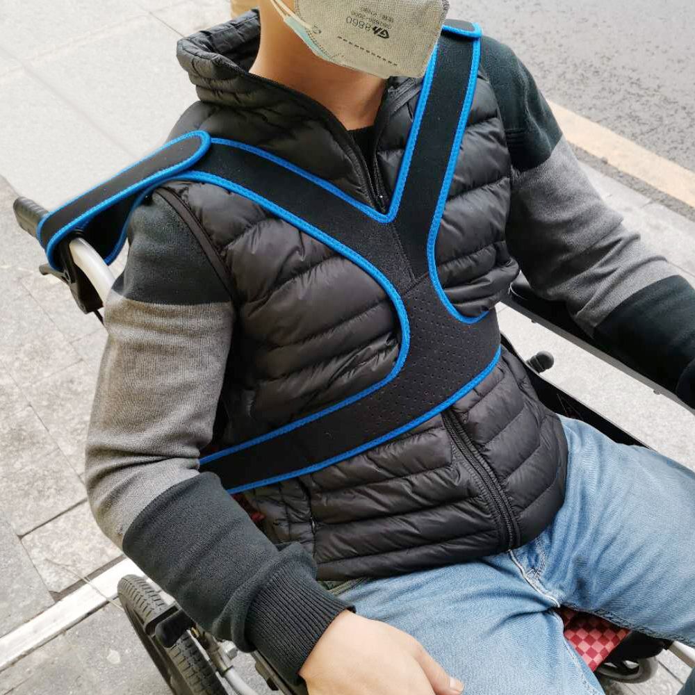 휠체어 안전벨트 환자 노인 몸고정 안전띠 낙상방지 벨트 - 상세 이미지 3