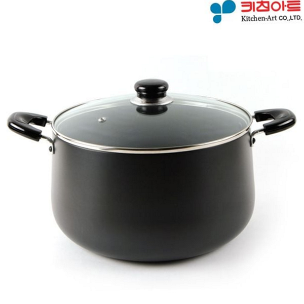 28cm 경질 곰솥 냄비 높은 알루미늄 곰솥 대용량 식당용 가정용 - 상품 이미지