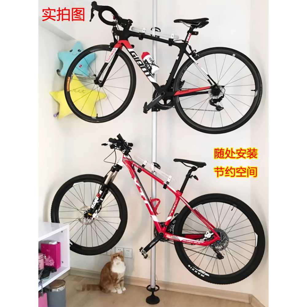자전거 거치대 기둥식 옥상 수직 주차 후크 지지대 1개 - 상세 이미지 3