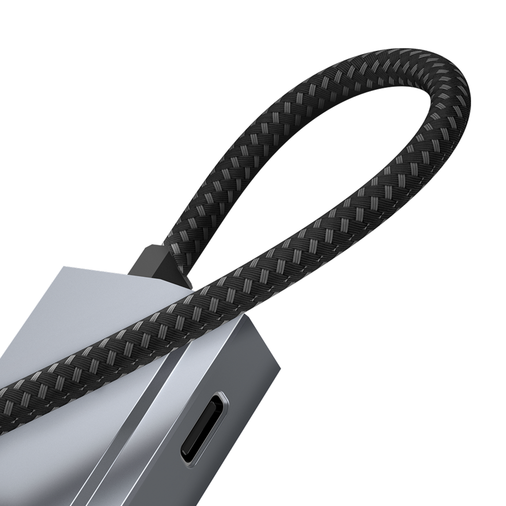 베이직기어 4in1 듀얼커넥터 USB 3.0 노트북 C타입 허브 이미지 7