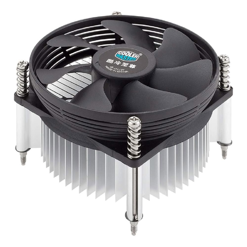 A93 CPU 쿨러 라디에이터 - 95mm 냉각 팬 및 알루미늄 방열판 인텔 소켓 LGA775(A93)용 A93 - 상품 이미지