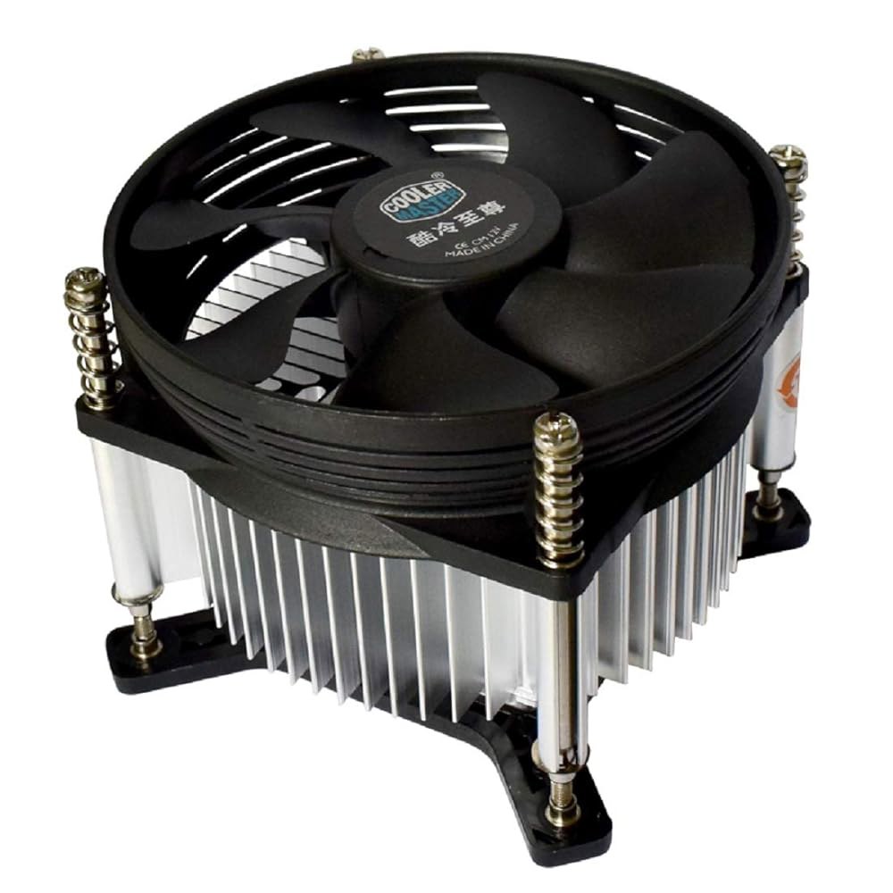 A93 CPU 쿨러 라디에이터 - 95mm 냉각 팬 및 알루미늄 방열판 인텔 소켓 LGA775(A93)용 A93 - 상세 이미지 2