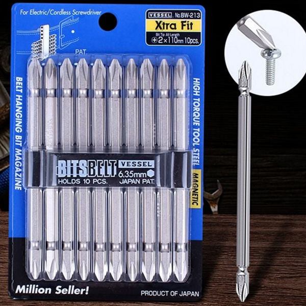 강화 전동 드라이버 비트 다용도 십자 드라이버 비트 공업용 - 상품 이미지