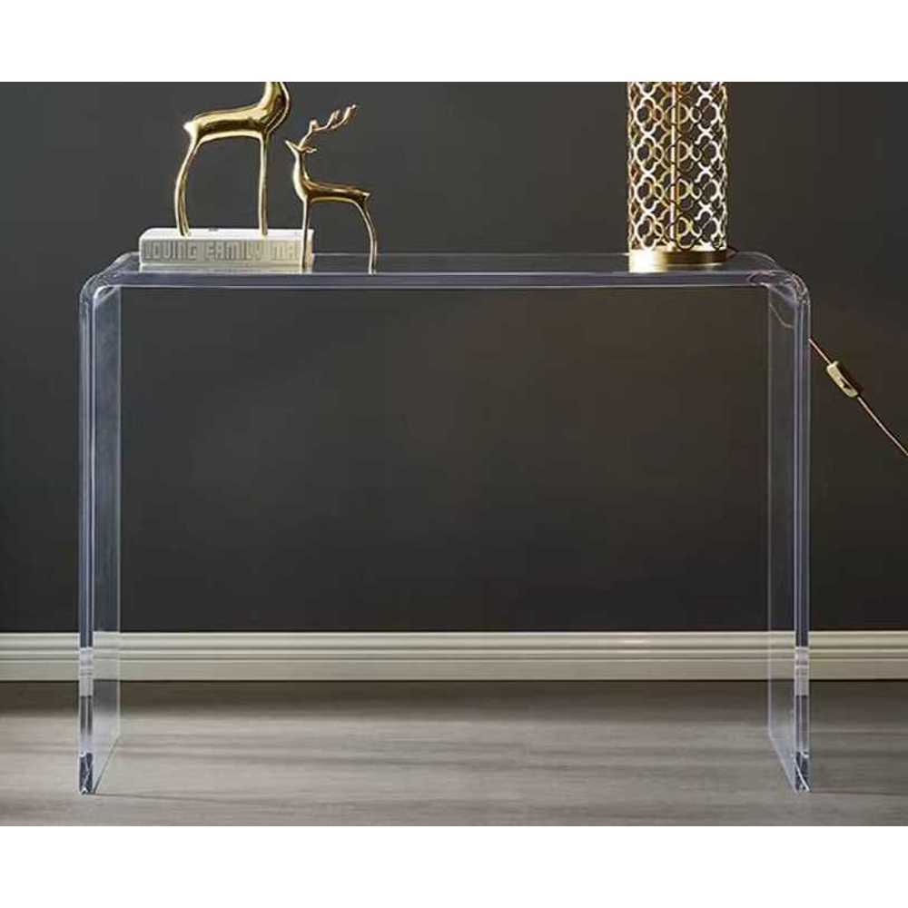 투명 아크릴 테이블 인테리어용 서재 침실 노트북 책상 60x30x75 - 상품 이미지