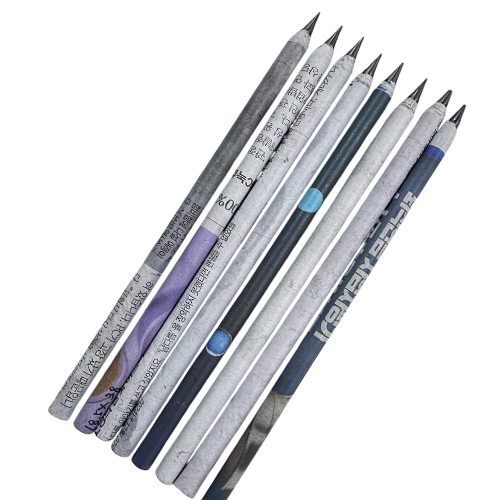신문지 연필 만들기 키트 DIY 업사이클링 제로웨이스트 애플하우스 - 상품 이미지