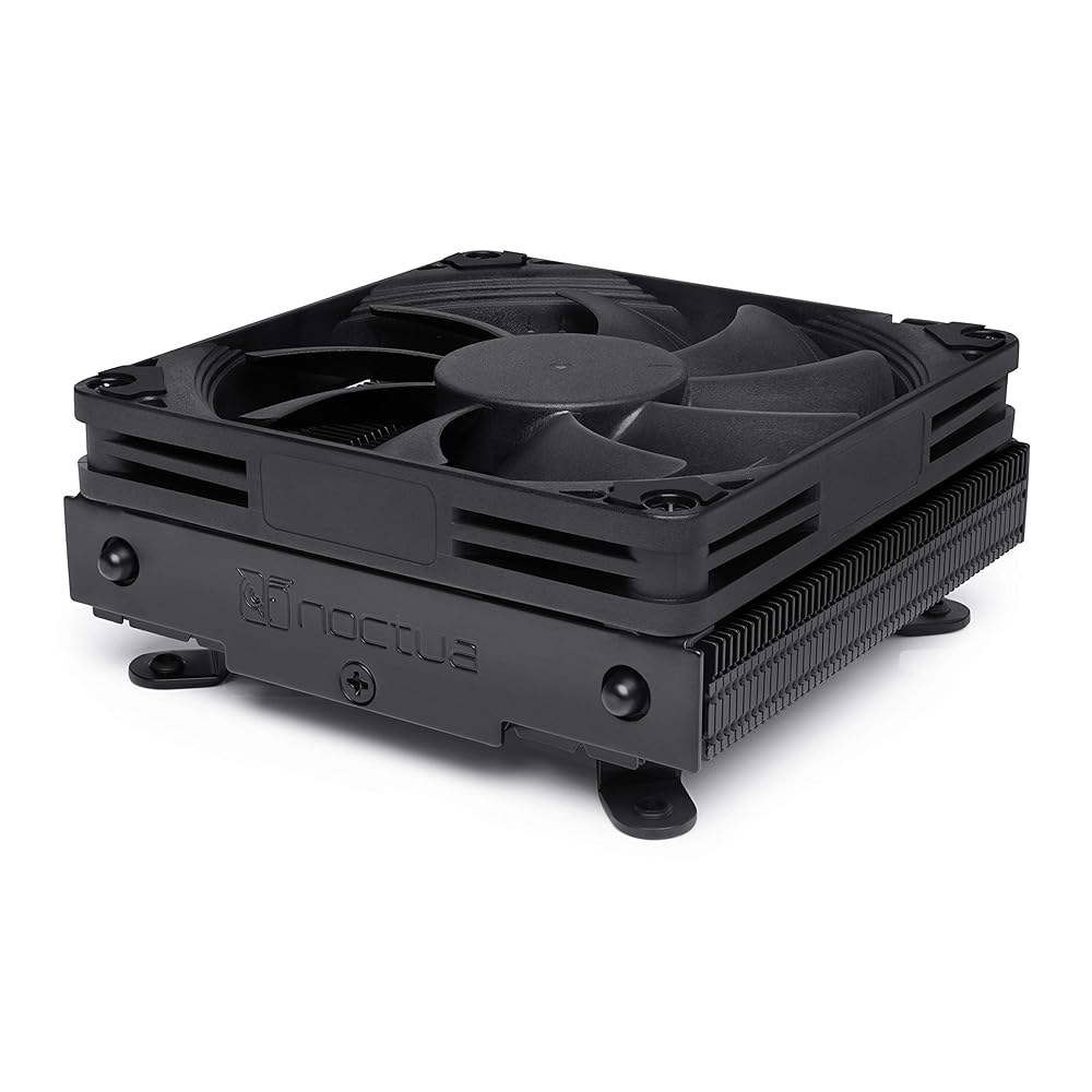 Noctua NH-L9i-17xx 크로맥스.블랙, 인텔 LGA1700 및 LGA1851용 프리미엄 로우 프로파일 CPU 쿨러(블랙) - 상품 이미지