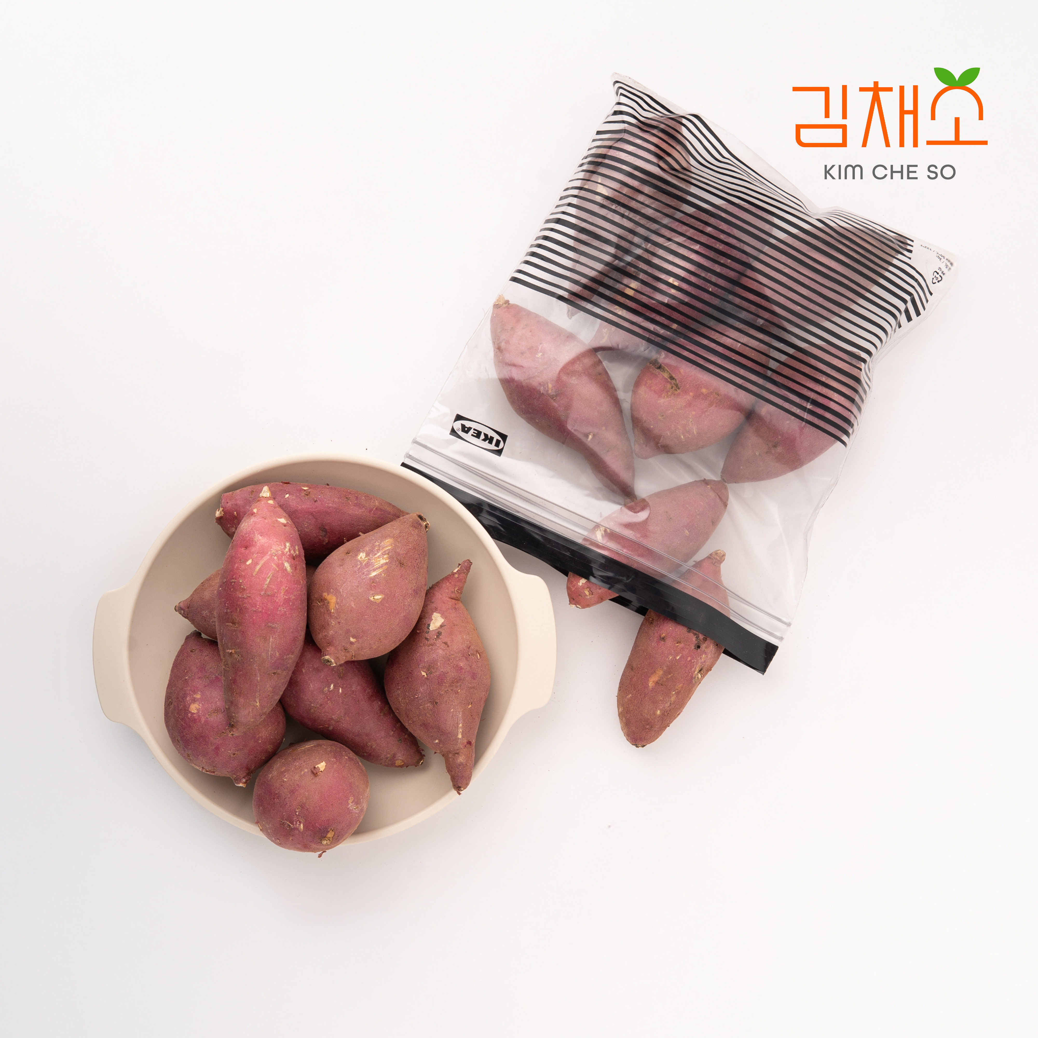 김채소 산지직송 국내산 달콤촉촉 부드러운 꿀밤고구마 중, 1kg, 1개 - 상품 이미지