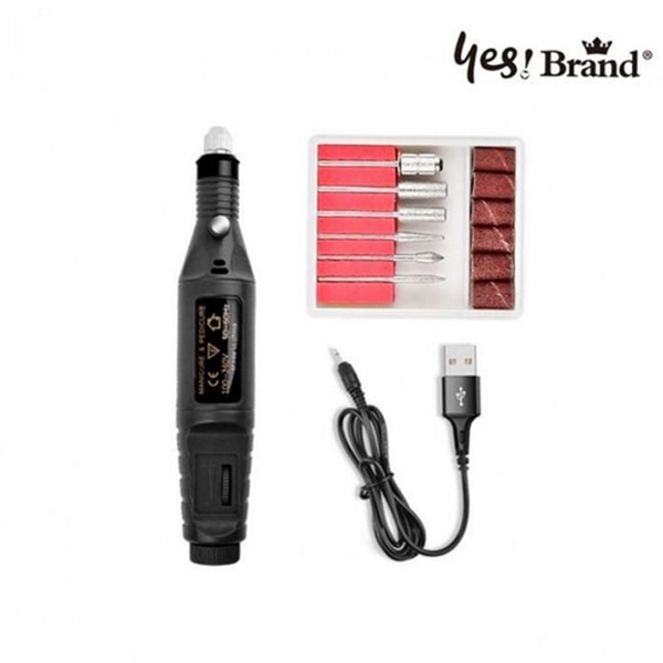 휴대용 usb 네일 드릴 그라인더 전동 네일 케어 - 상품 이미지