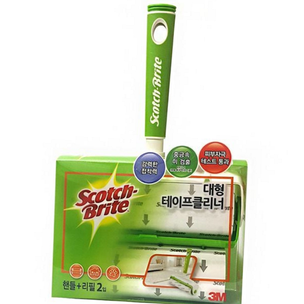 접착식 테이프 클리너 롤러형 돌돌이 클리너 먼지 제거 - 상품 이미지
