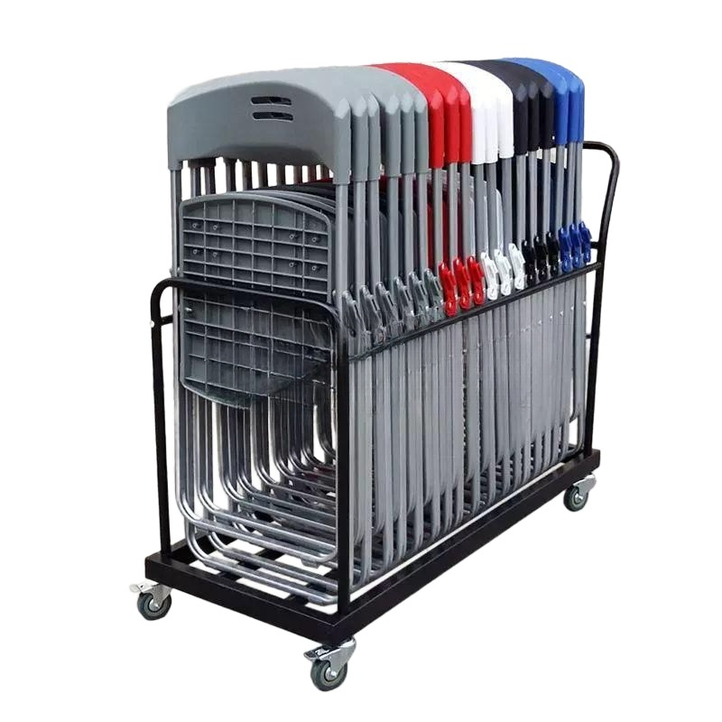 접이식 의자 카트 보관대 폴딩 바퀴 수납함 강당 정리함 사이즈 장바구니 트레일러 어르신 - 상품 이미지