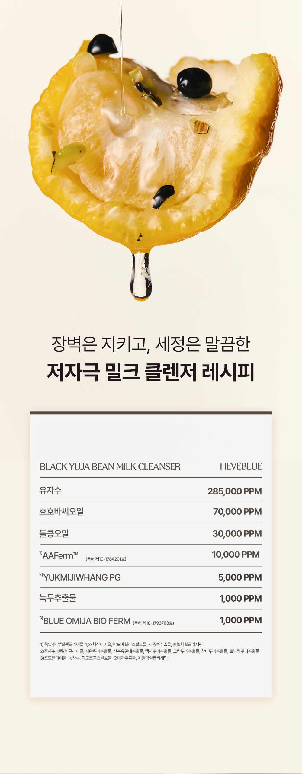 korean yuzu milk cleanser