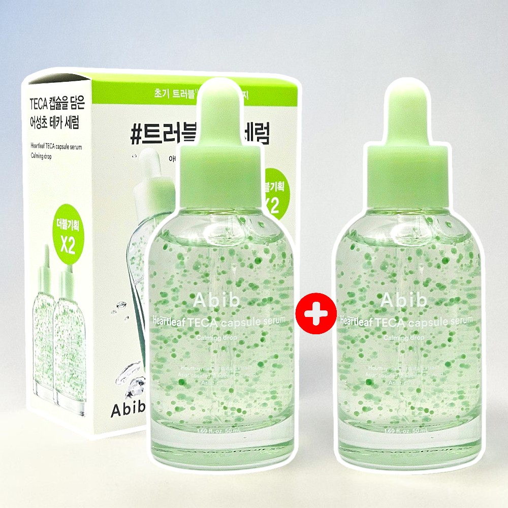 아비브 어성초 테카 캡슐 세럼 카밍 드롭 50ml (+50ml 추가) 기획 - 상품 이미지