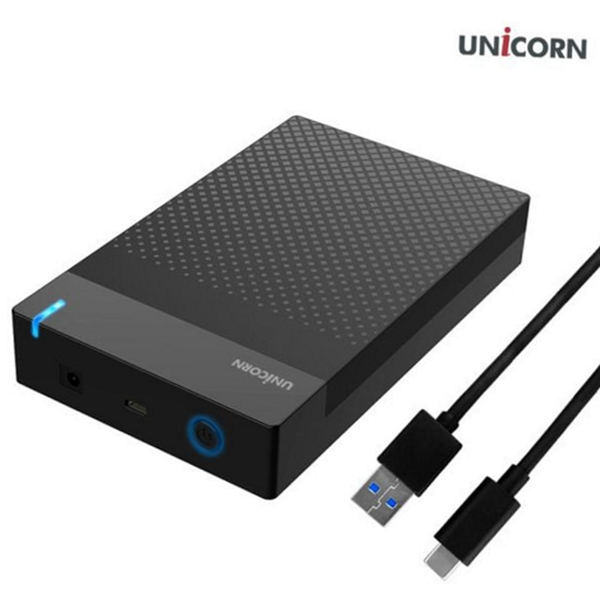하드디스크 3.5인치 외장 하드 케이스 슬라이드 usb - 상품 이미지