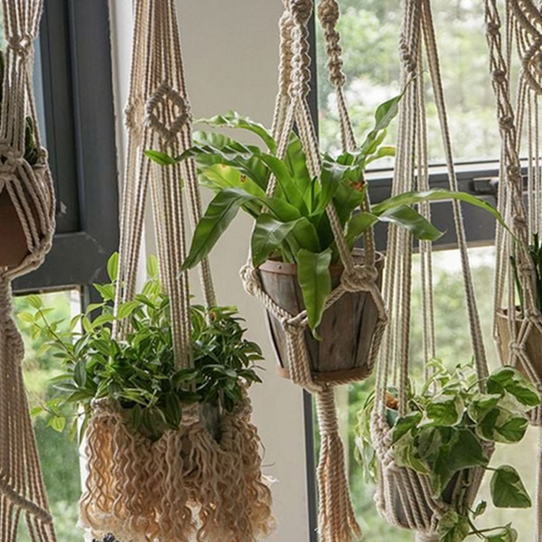 플랜테리어 diy 화분 걸이 보헤미안 행잉 플랜트 걸이 벽걸이 식물 - 상품 이미지