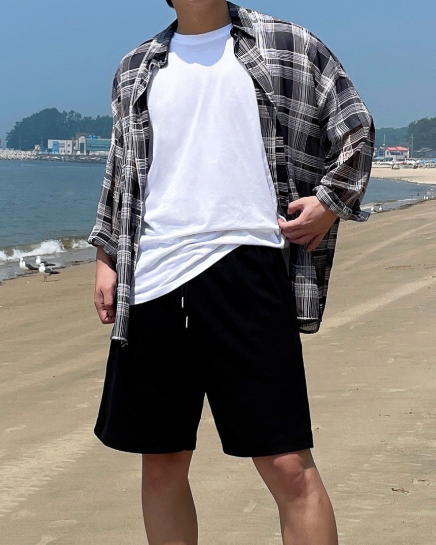 남성린넨셔츠 남자여름셔츠 남자여름남방 남성체크남방