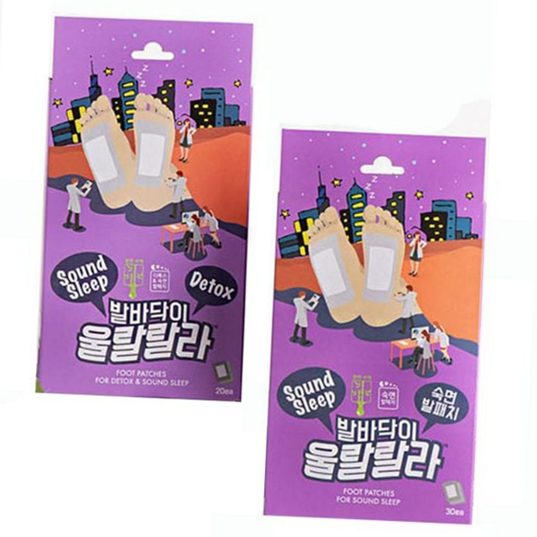 대나무 발바닥 패치 목초액 수액 패치 수면 피로 - 상품 이미지