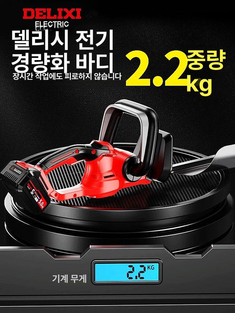 휴대용 전동 전지톱 트리밍 트리머 충전 정원 조경톱 소형 미니 충전톱 무선 기계 톱 관리 - 상세 이미지 5