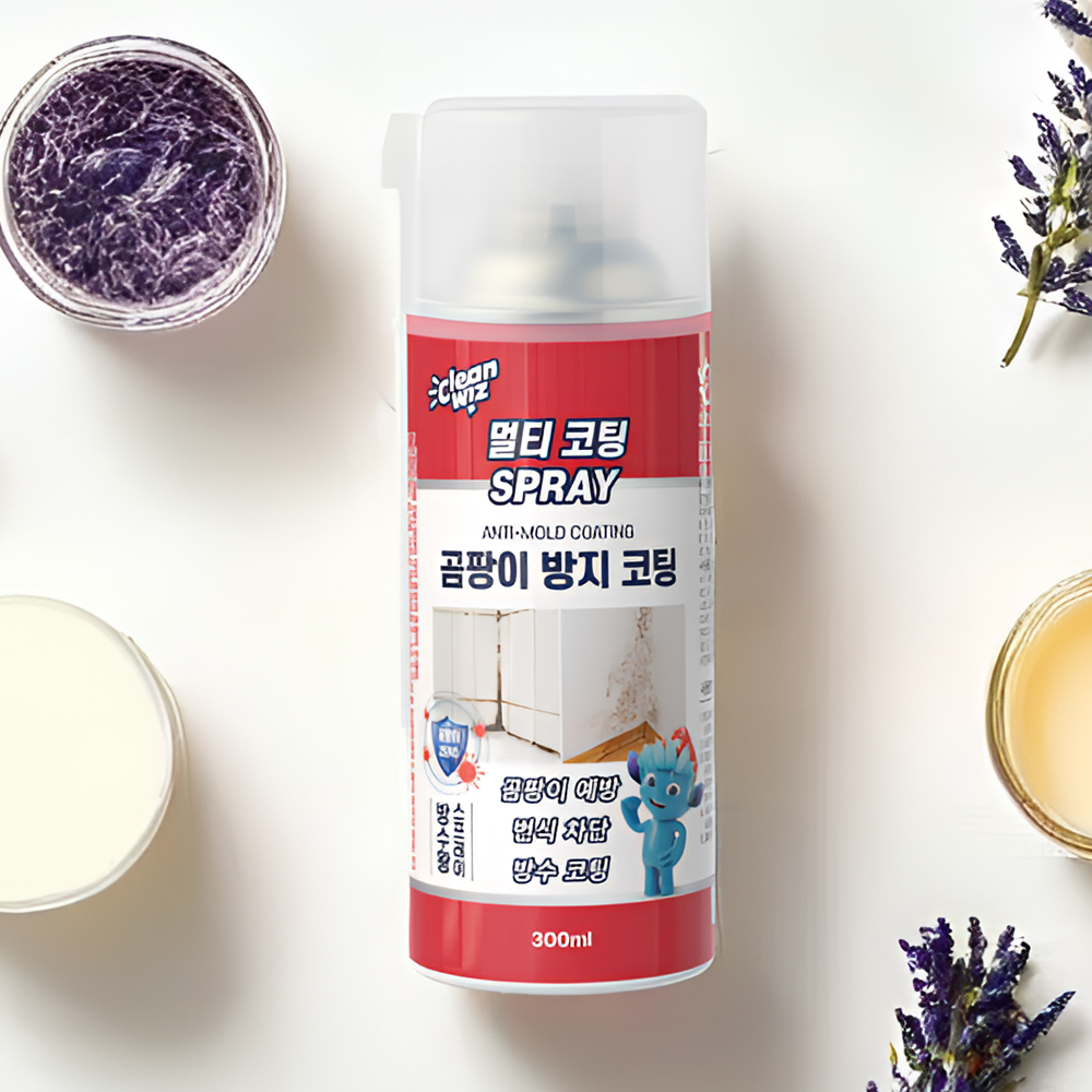 크린위즈 멀티 곰팡이 방지 제거제 스프레이 코팅제 300ml 투명 백색 4통 8통 이미지 7