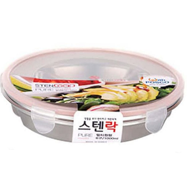 피크닉 스테인리스 찬합 분리형 스테인리스 도시락 도시락통 3구 - 상품 이미지