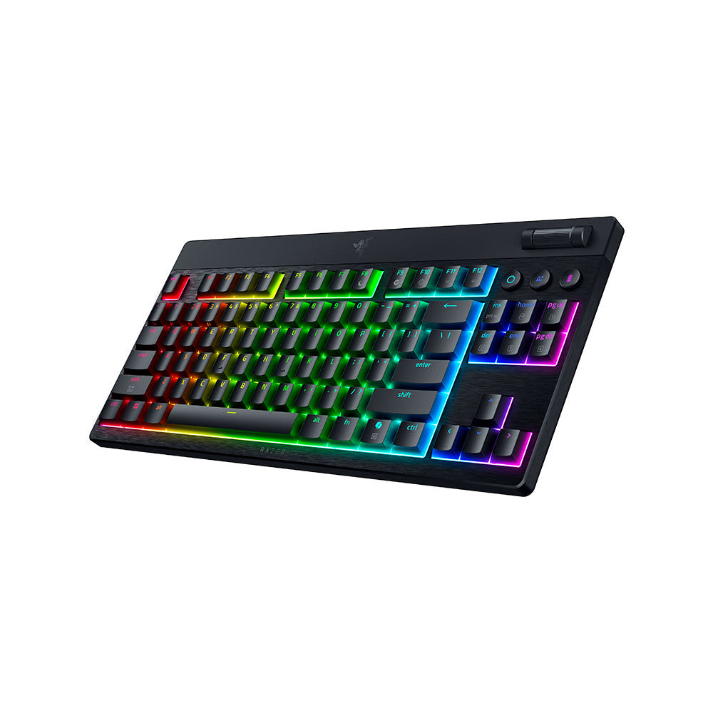 레이저코리아 BlackWidow V4 Lowprofile TKL HyperSpeed 게이밍 키보드 오렌지축 US - 상세 이미지 5