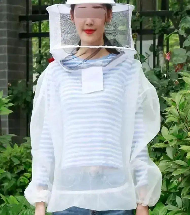 입는 모기장옷 성인 벌집보호복 렝스 방호복 반신벌옷 의류 예초작업복 하프 모기 프리사이즈 - 상세 이미지 2