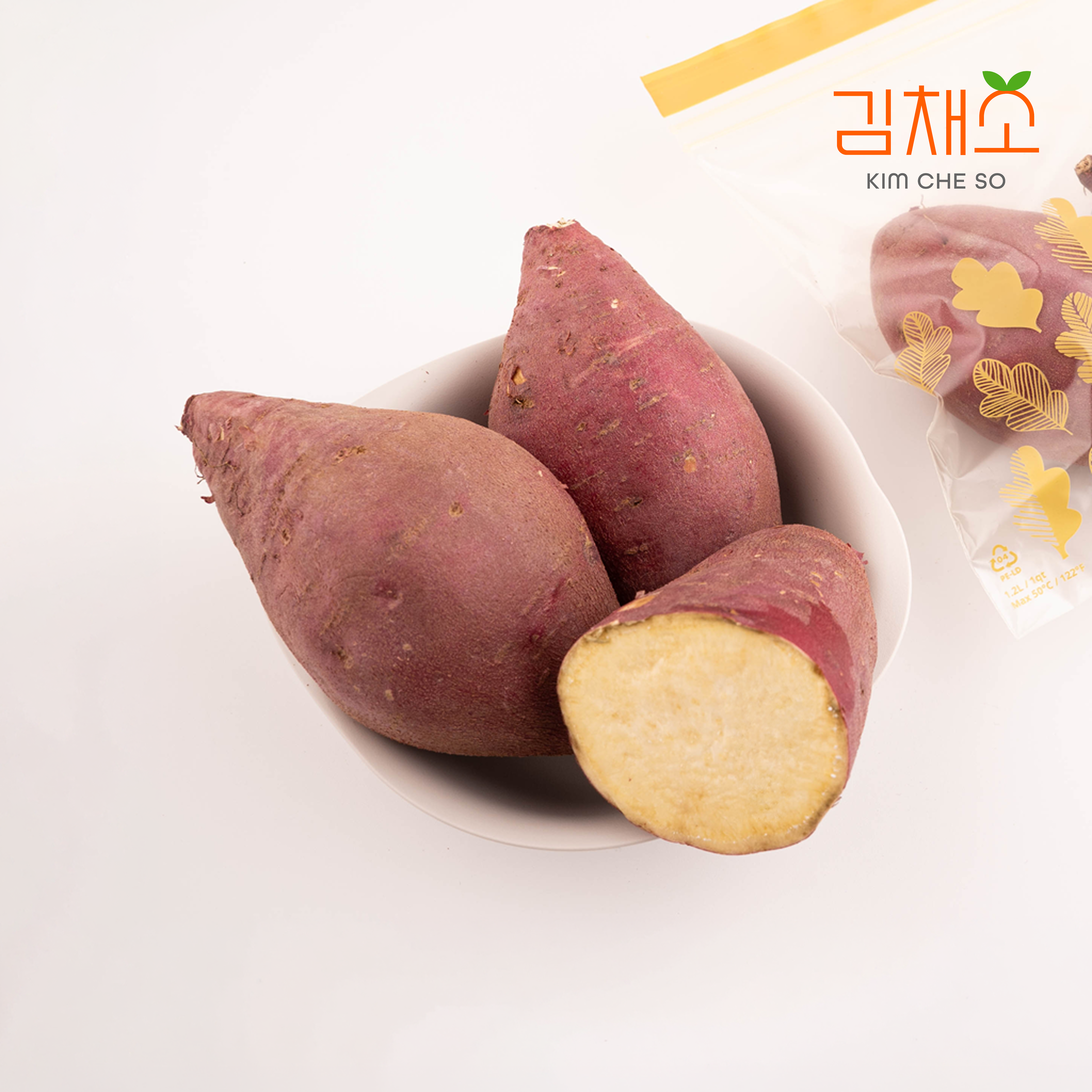 김채소 산지직송 국내산 달콤촉촉 부드러운 꿀밤고구마 대, 500g, 1개 - 상품 이미지