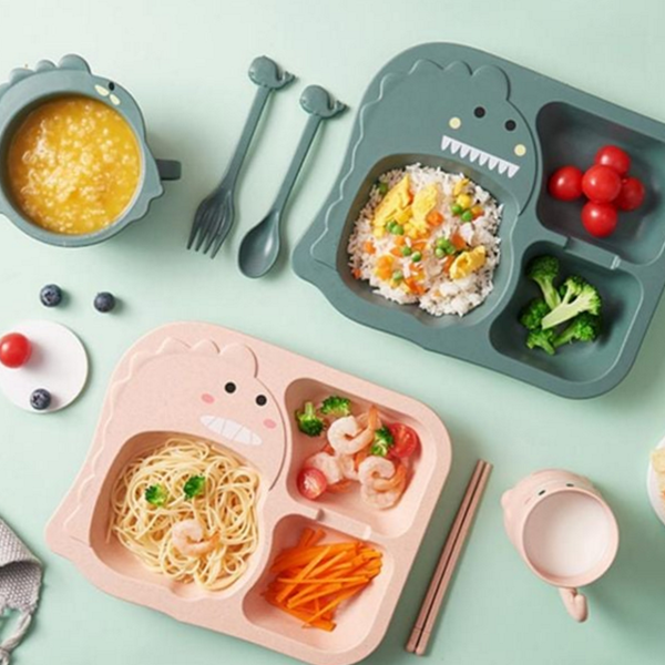 공룡 식판 선물 식기 식사 - 상품 이미지