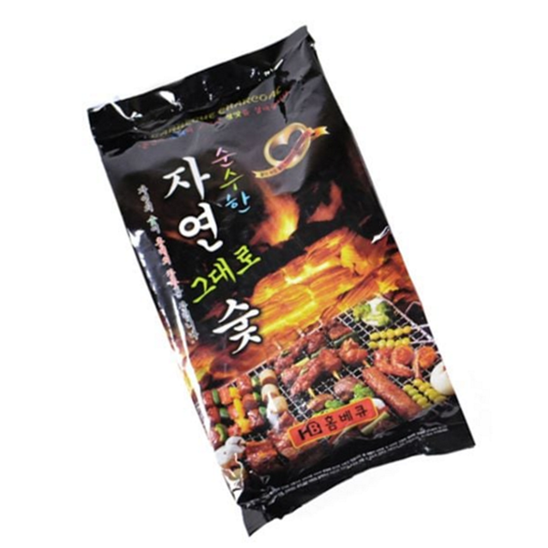 구이용 캠핑용 숯 참숯 바베큐 숯 야외용 야유회용 - 상품 이미지