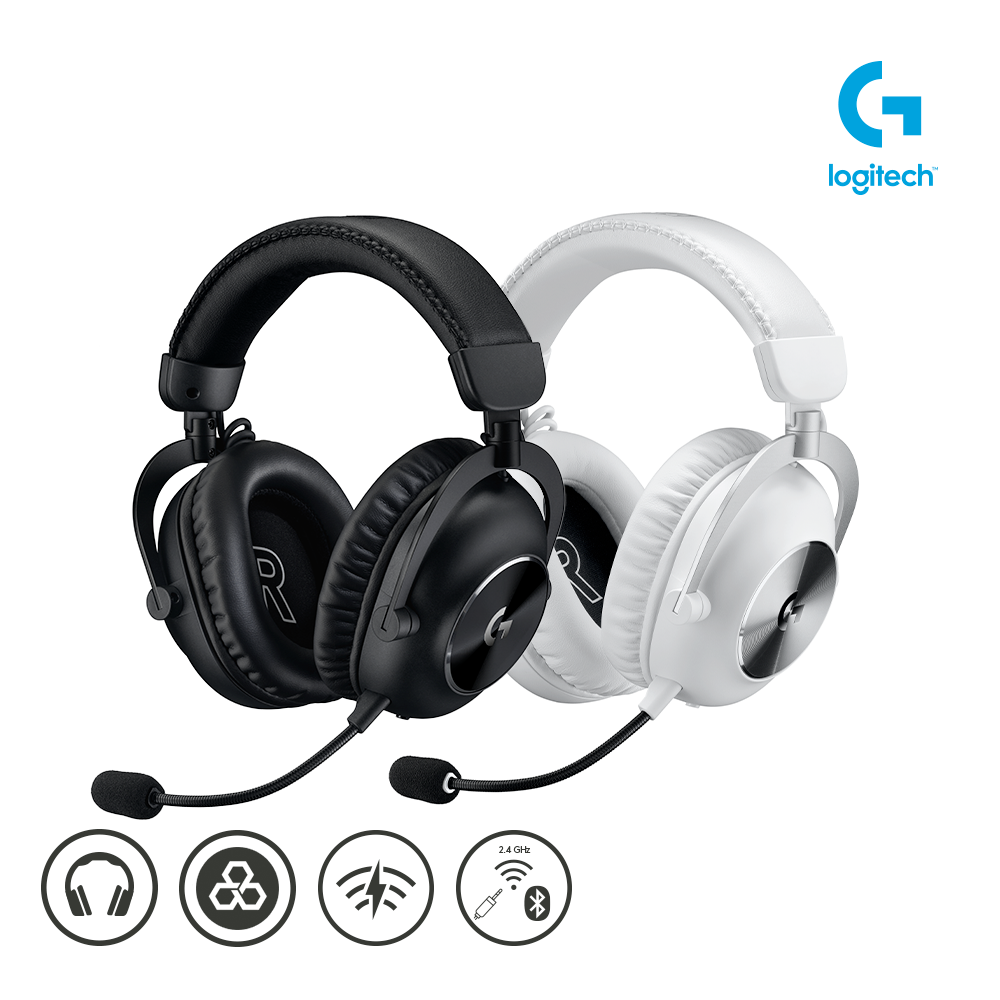 로지텍코리아 G PRO X 2 Lightspeed 무선 게이밍 헤드셋 화이트 - 상품 이미지